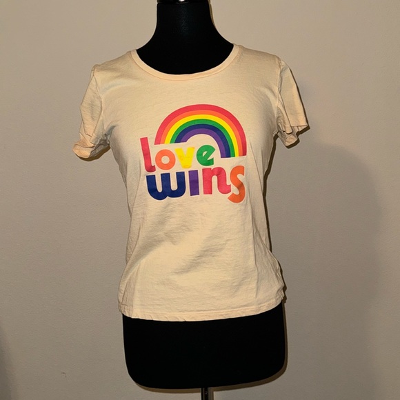 Celebrate It Tops - Love Wins Women’s T-Shirt Small